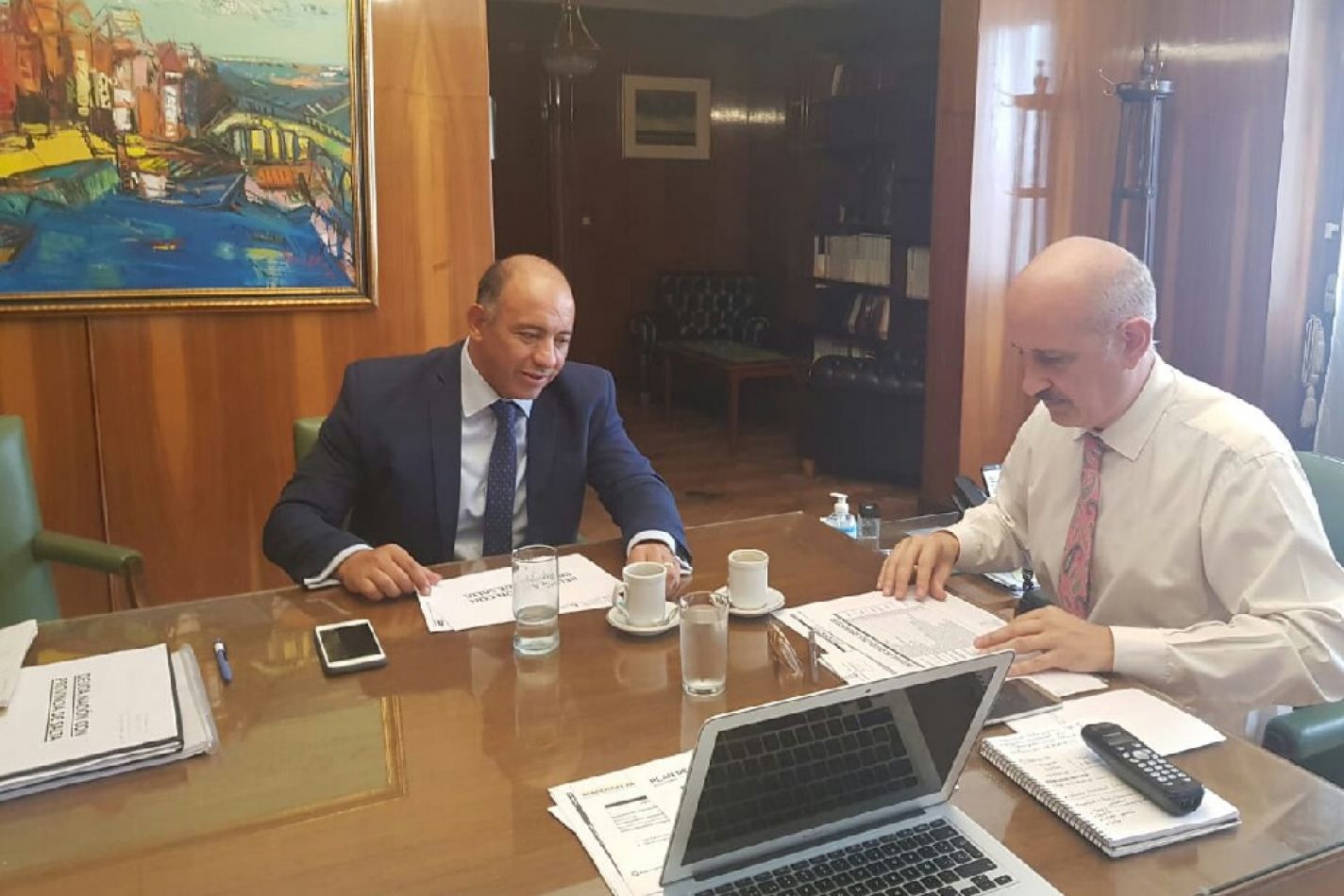 Gestiones ante Nación