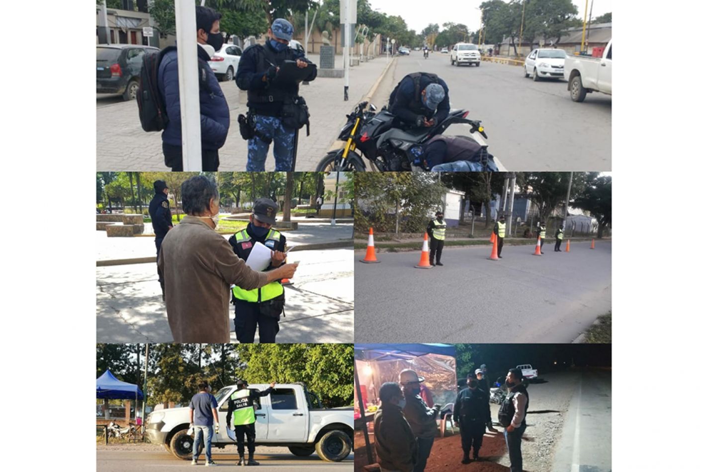 Controles en Orán