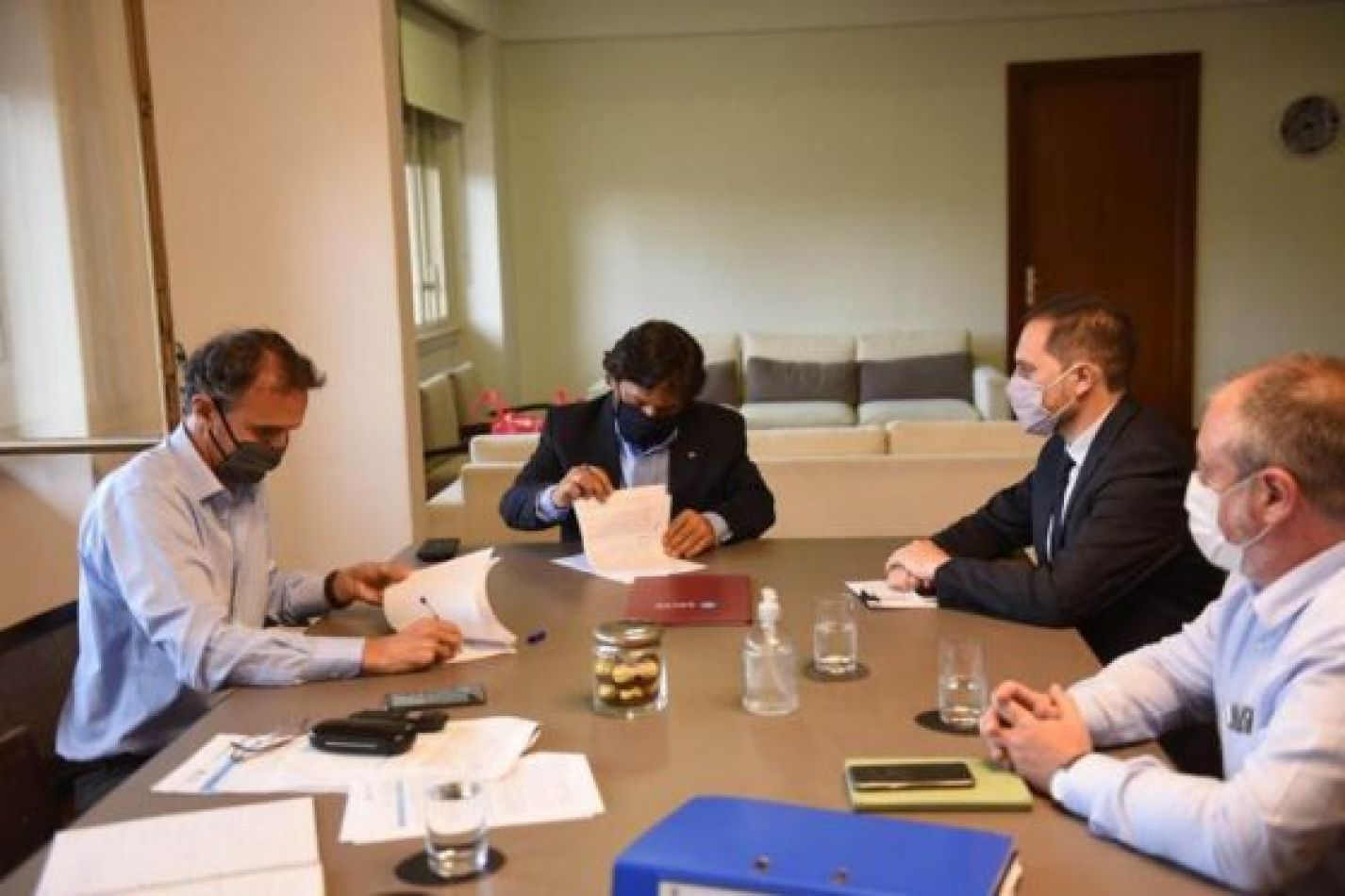 Firma de convenio