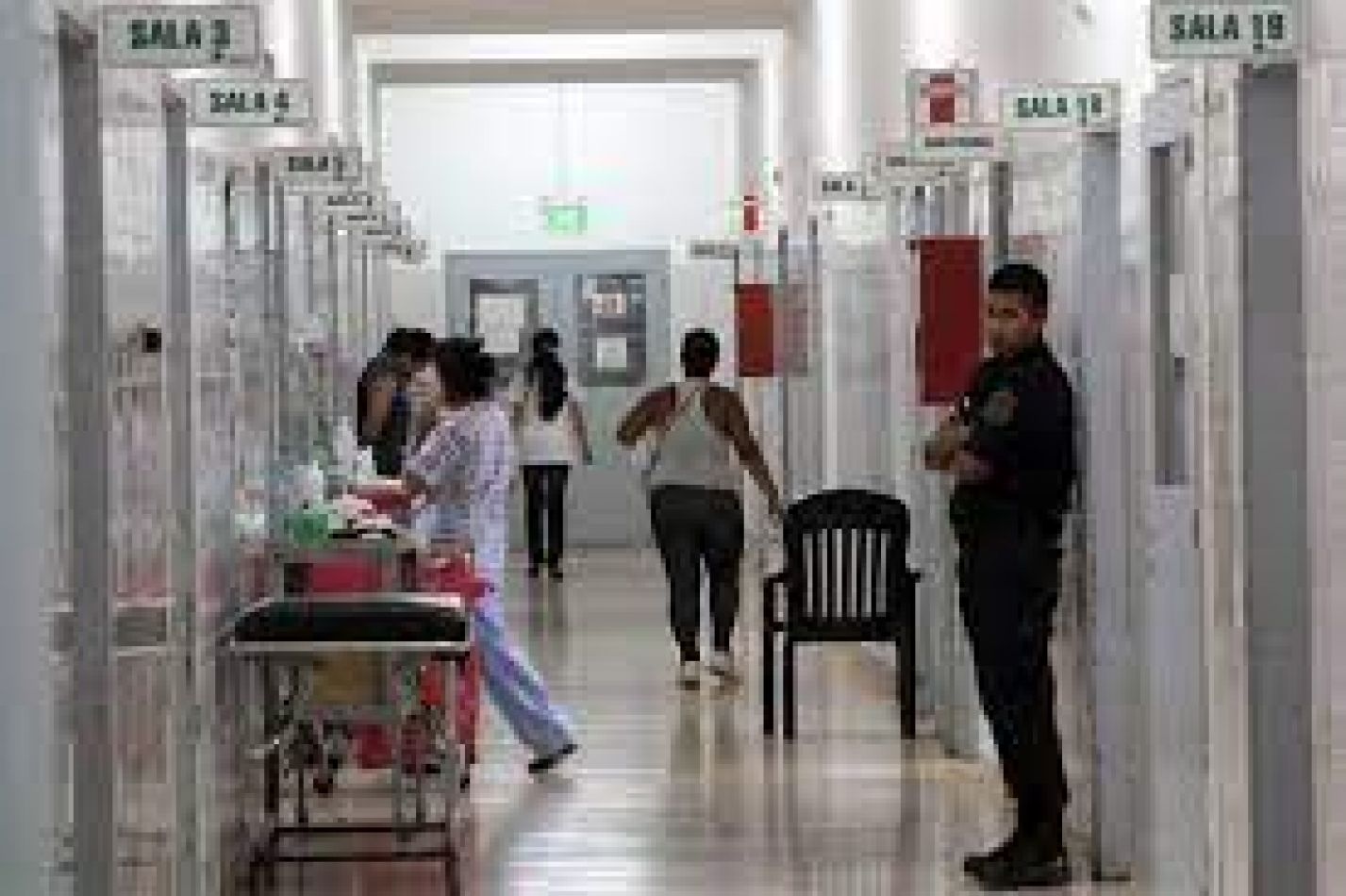 La víctima llegó sin vida al Hospital