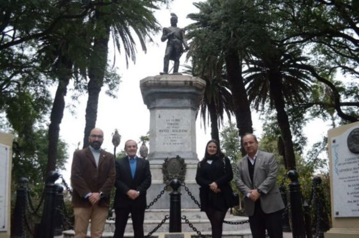 Acto en Plaza Belgrano