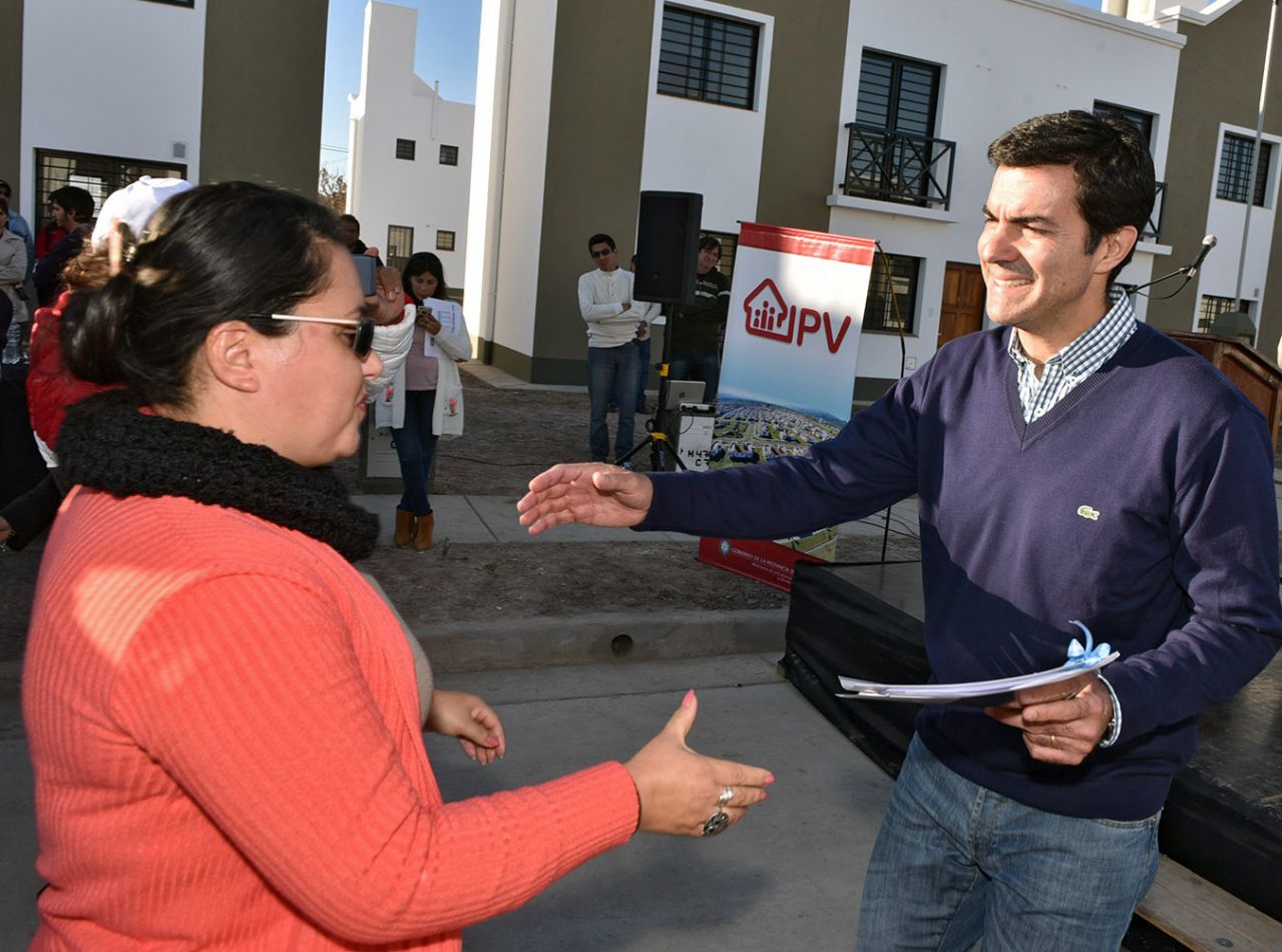 Acto de entrega de viviendas