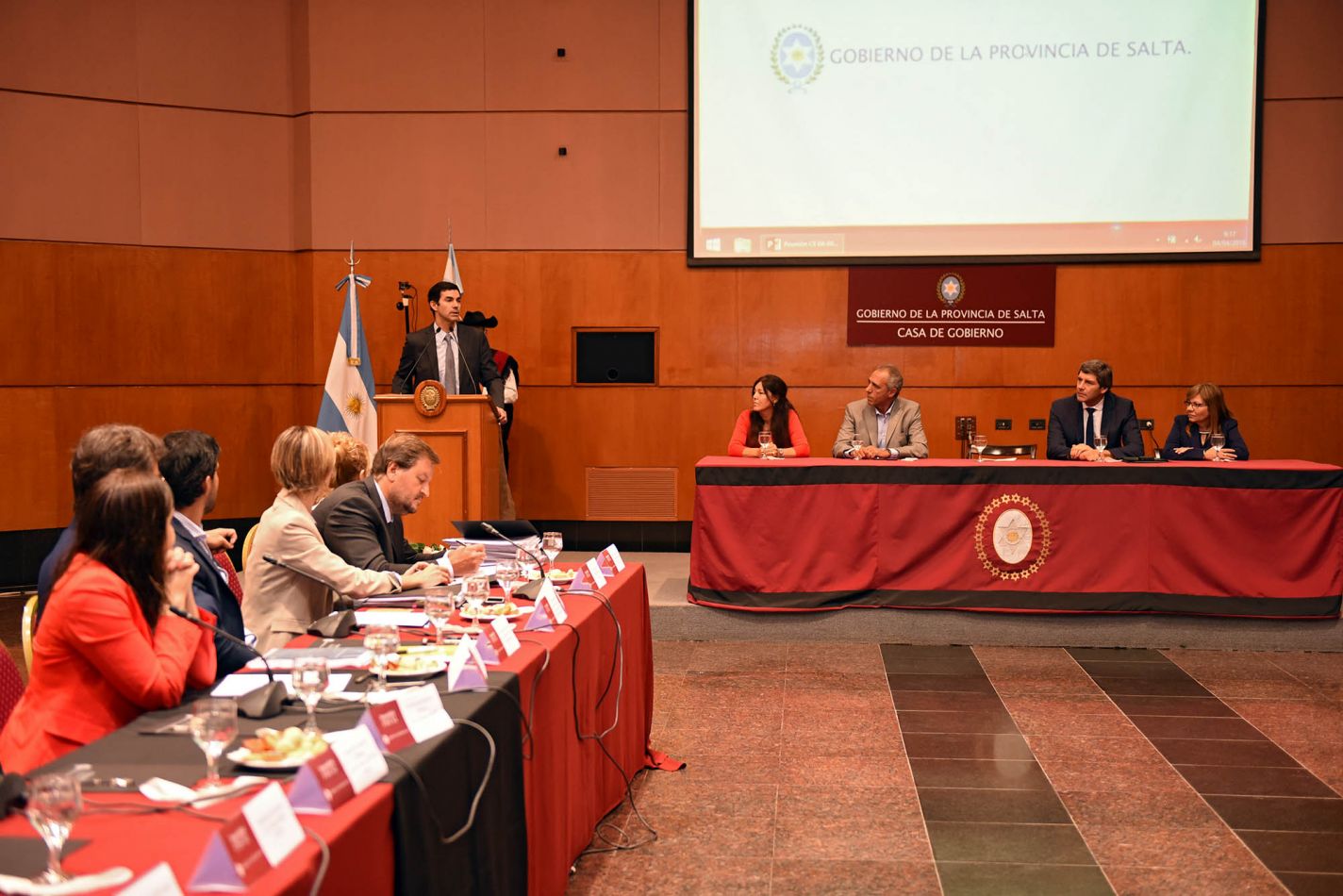 Acto en Casa de Gobierno