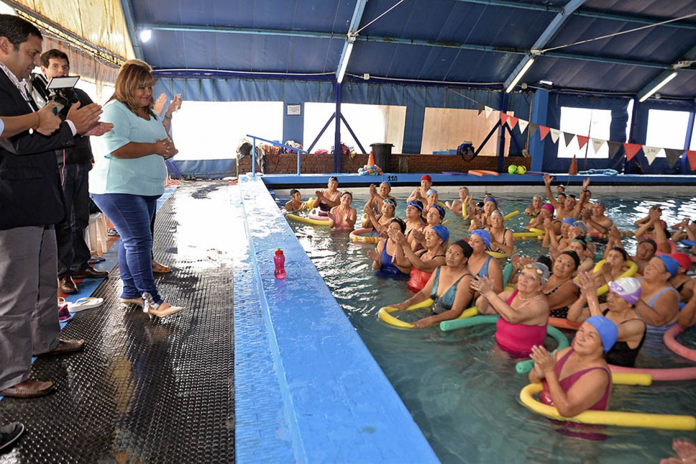Natación para adultos mayores