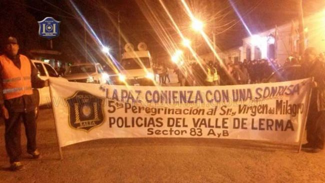 Policías peregrinos