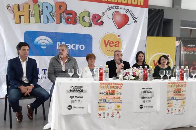 Lanzamiento de la maratón Hirpace