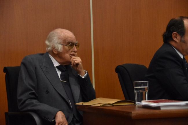 El condenado ex juez Ricardo Lona