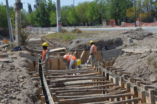 Obra del canal Gaucho Mendez