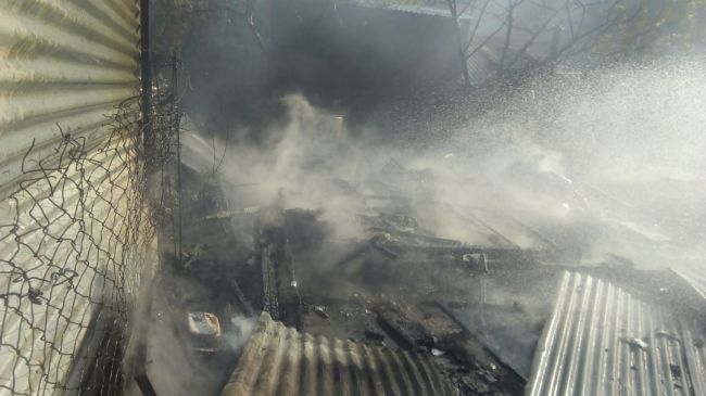 La familia perdió todas sus pertenencias