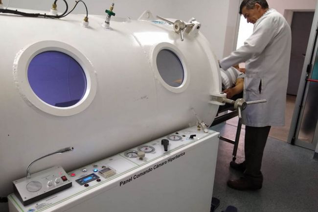 Cámara hiperbárica Made in Salta