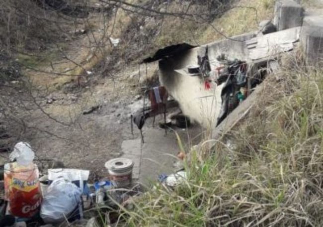 Caso del indigente asesinado