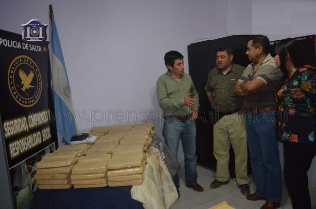 Los ladrillos de droga