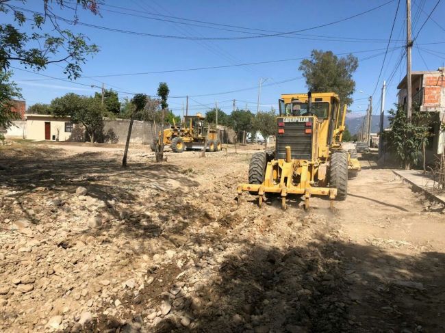 Obras en barrios de la zona norte