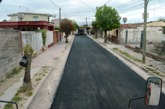 Pavimento en Santa Cecilia