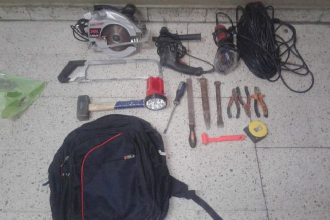 Las herramientas de los cacos