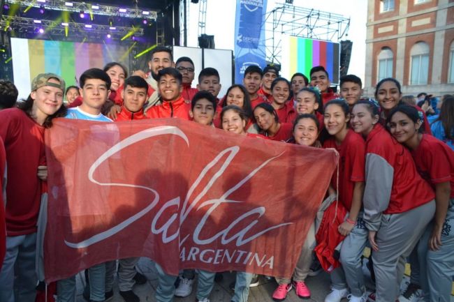 La delegación de Salta
