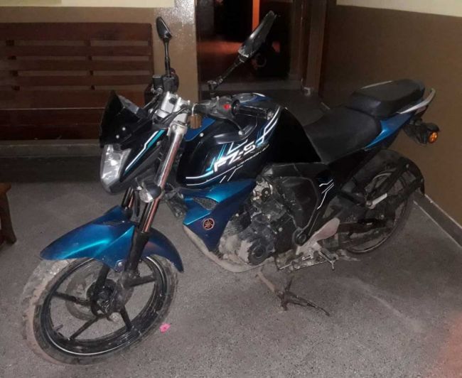 Uno de los rodados recuperados