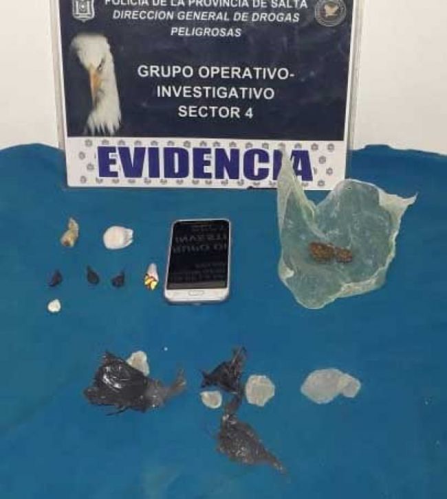 Las drogas secuestradas