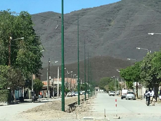 Trabajos en Av. Vargas