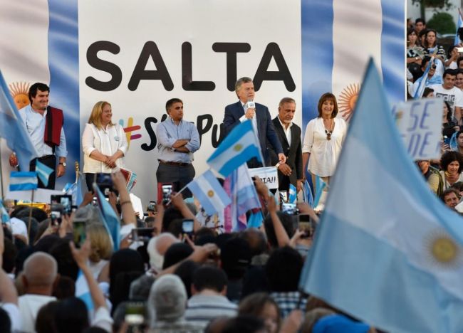 El paso de Macri por Salta