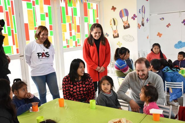 El jefe de gabinete supervisó el PAS en La Caldera