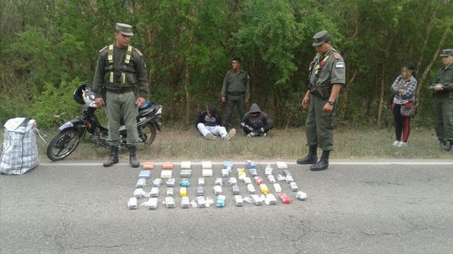 La droga secuestrada