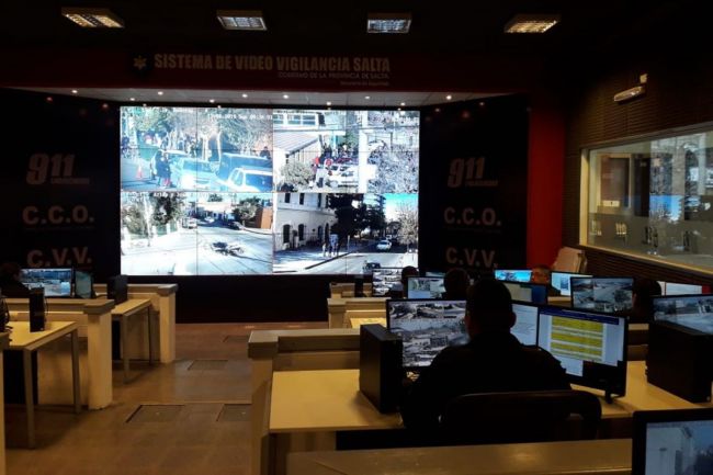 Policía colabora con las fuerzas nacionales en el operativo de seguridad