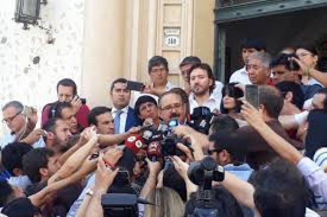 Leavy retomó su campaña provincial con denuncias