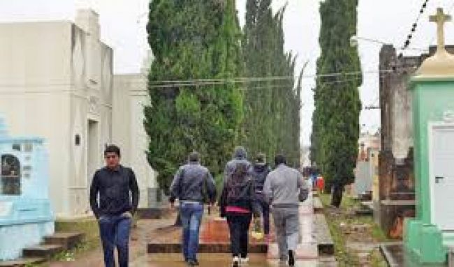 Visitas en cementerios