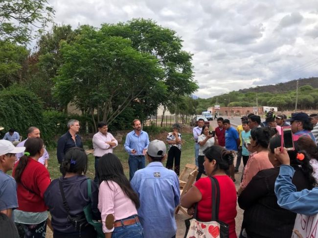 Reunión en Talapampa