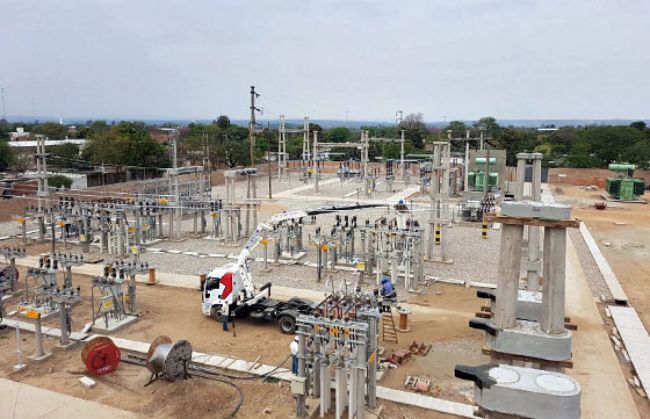 Estación transformadora Orán