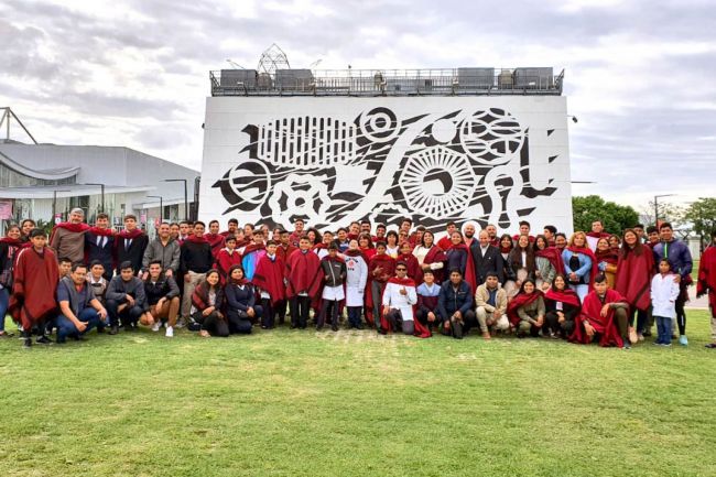 La delegación de Salta en Tecnópolis