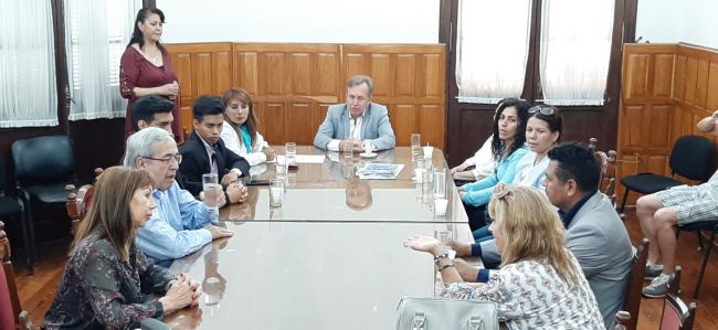 Reunión con docentes