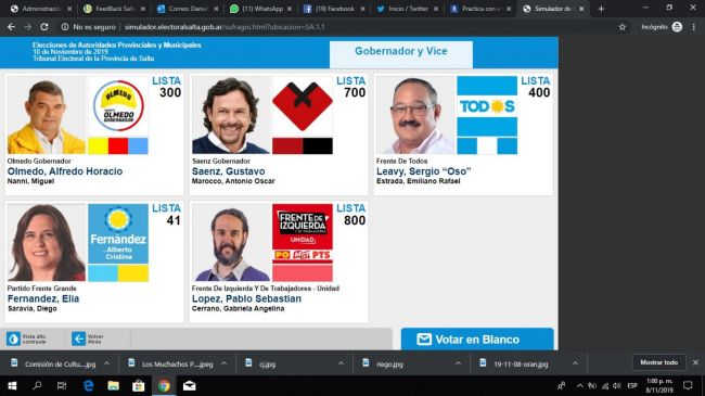 Salteños a las urnas