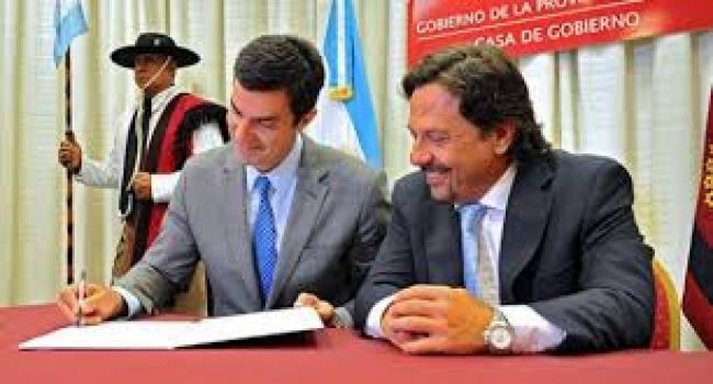 Una de las últimas reuniones entre Urtubey y Sáenz