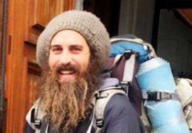 El turista francés Mathieu Martin