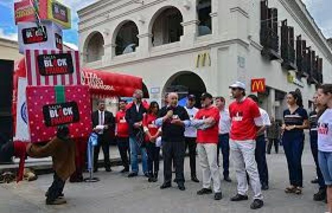 Una edición anterior del Black Friday en Salta
