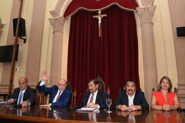 La nueva conducción del Senado