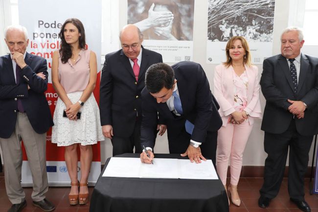 Firma de convenio