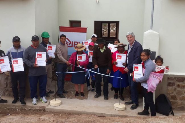 Entrega de viviendas