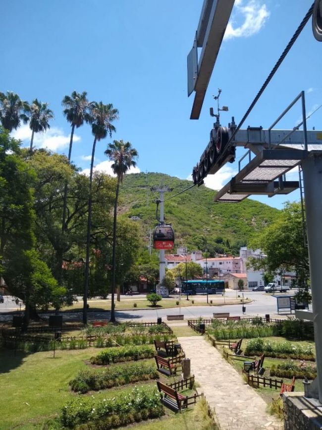 Obras en el Teleférico Salta