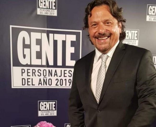 Sáenz en la gala de Gente