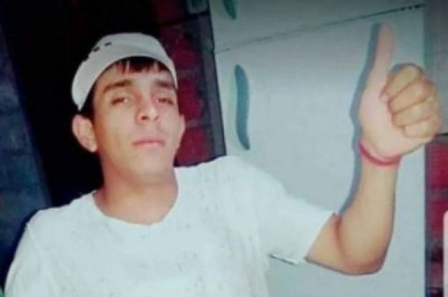 La víctima Cristian Gallardo