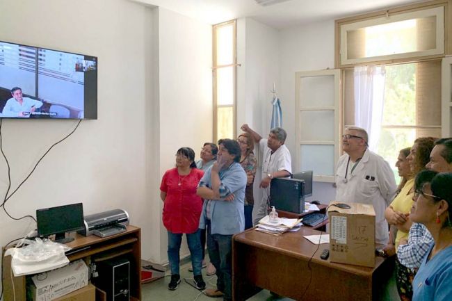 Tecnología para el hospital de Cachi