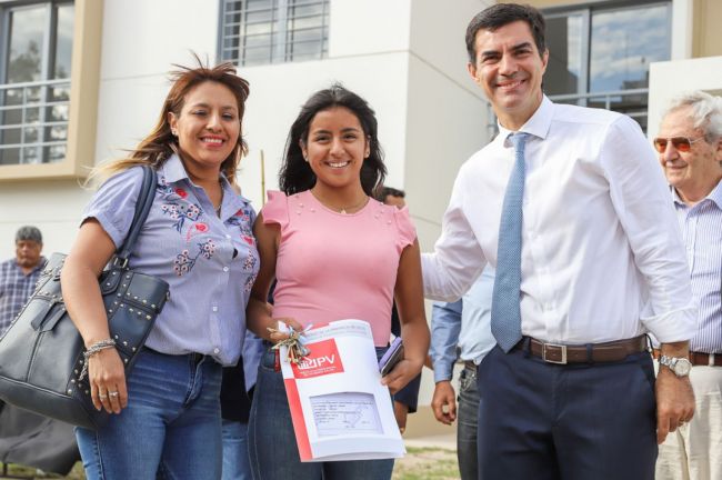 Entrega de viviendas