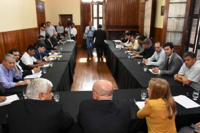 Reunión en el Senado