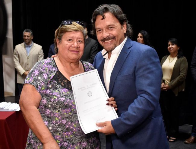 Entrega de escrituras