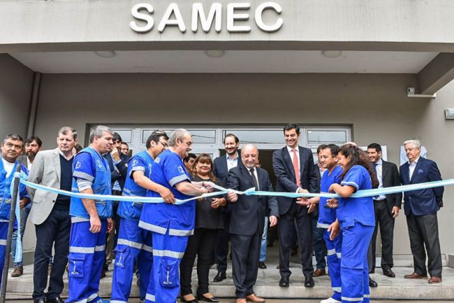 Inauguración del SAMEC
