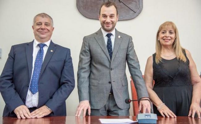 Las nuevas autoridades del Concejo