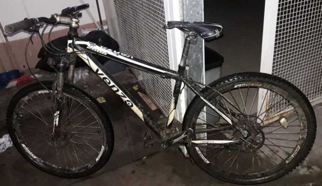 Se recuperó una bicicleta